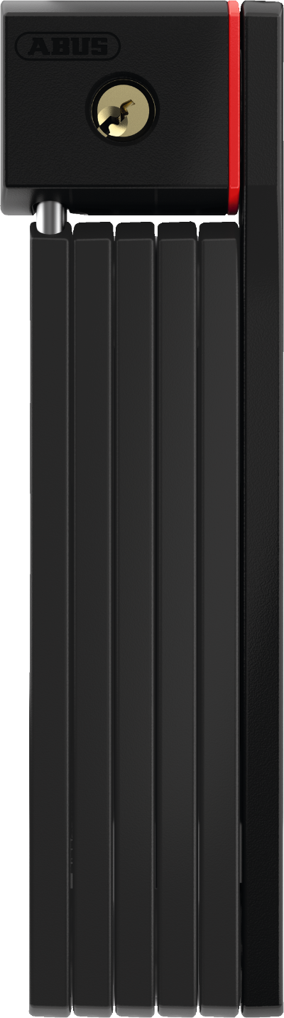 A product picture of the Abus uGrip Bordo 5700K Key Lock in the black colour variant.