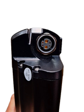 Load image into Gallery viewer, A product image of the Kuma S2 spare battery, showing the detail of the charging connection.