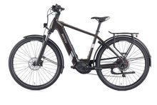 Load image into Gallery viewer, A product image of the BESV TR 1.3 electric bike, with the crossbar frame variant, taken from the left side.