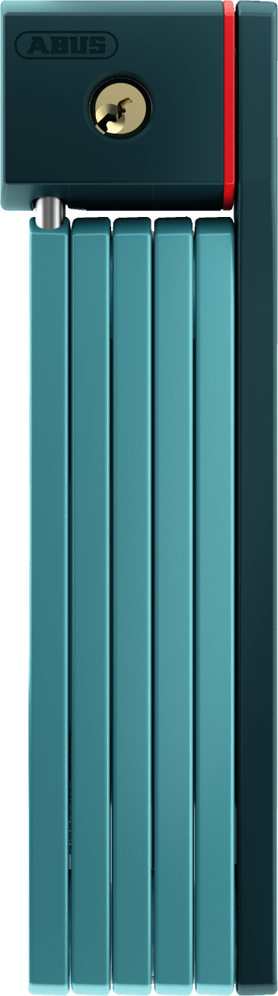 A product picture of the Abus uGrip Bordo 5700K Key Lock in the core green colour variant.