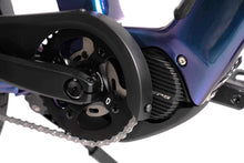 Load image into Gallery viewer, A product image showing a close-up of the chain and electric motor on the BESV CPT 1.4 compact electric bike.