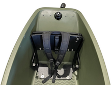 Load image into Gallery viewer, A product image showing the Dolly Second Bench in its folded position.