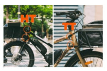 Load image into Gallery viewer, An example picture of Top tube & Head tube mounting system for the Yuba Front Eco Deck.