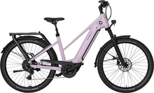 Load image into Gallery viewer, A product image of the VELO DE VILLE SEB electric bike, featuring a French Lavender frame colour.