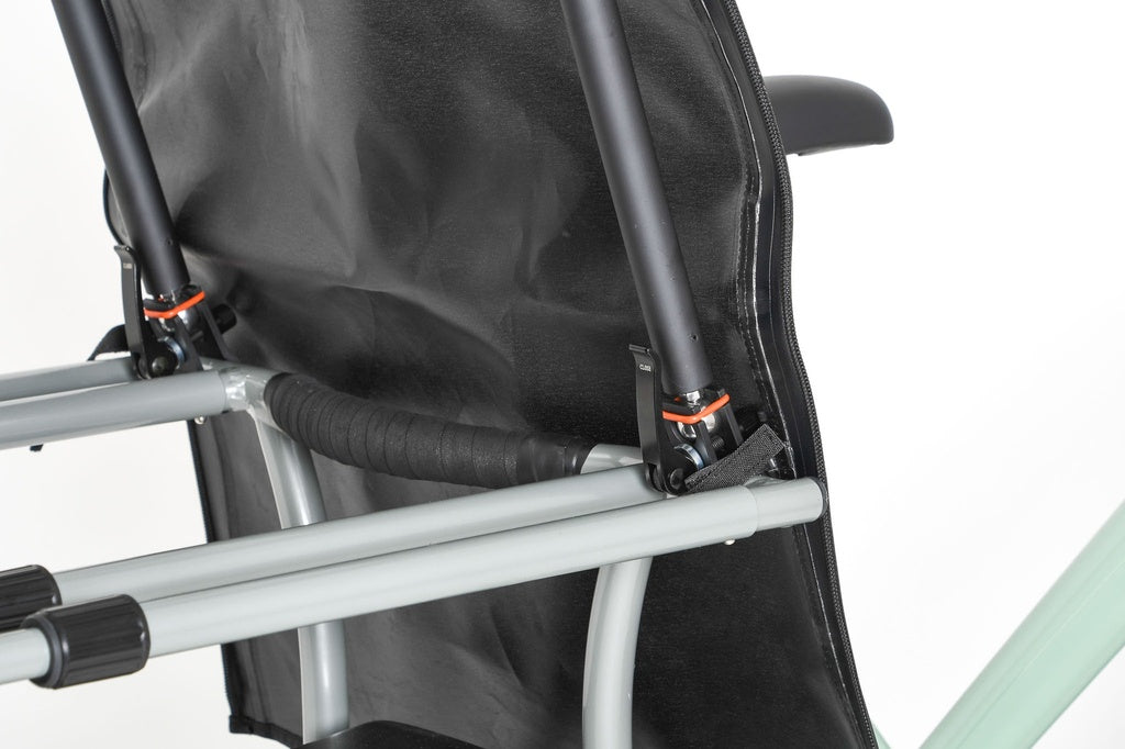 Close up pop top for ebikes