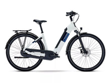 Load image into Gallery viewer, Raleigh Motus electric bike with black accents on a white background.