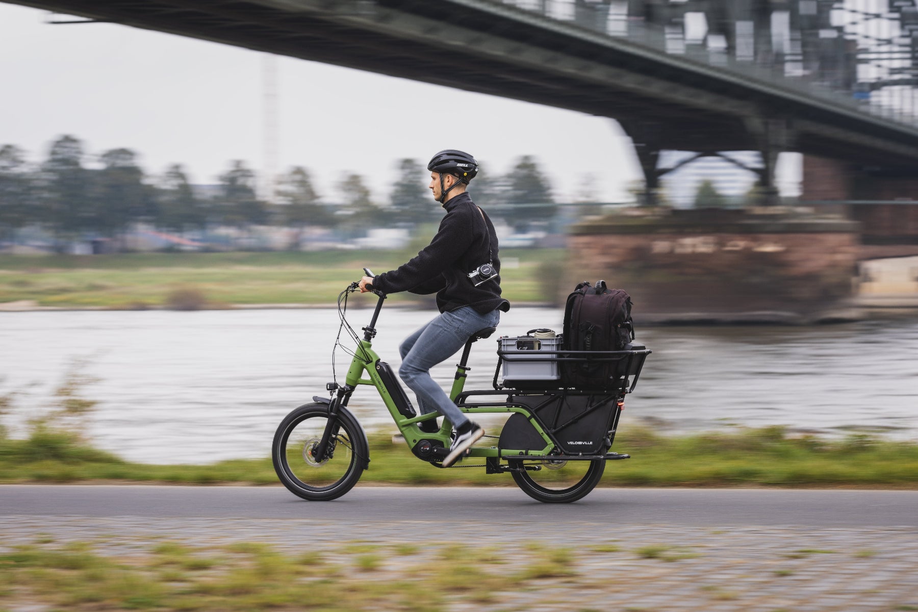 Buy Loady Cargo Bike Velo de Ville | Bleeper Electric Bikes