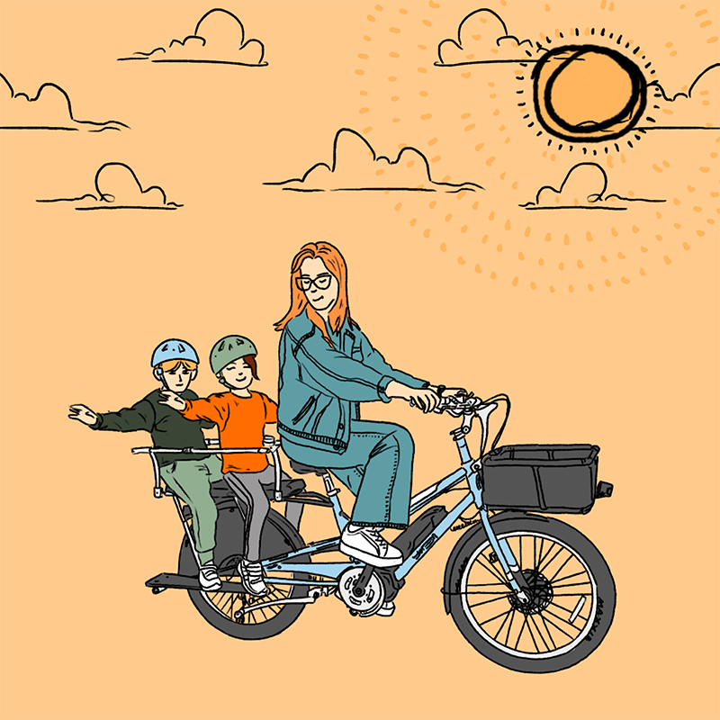 Bike to School with Bleeper