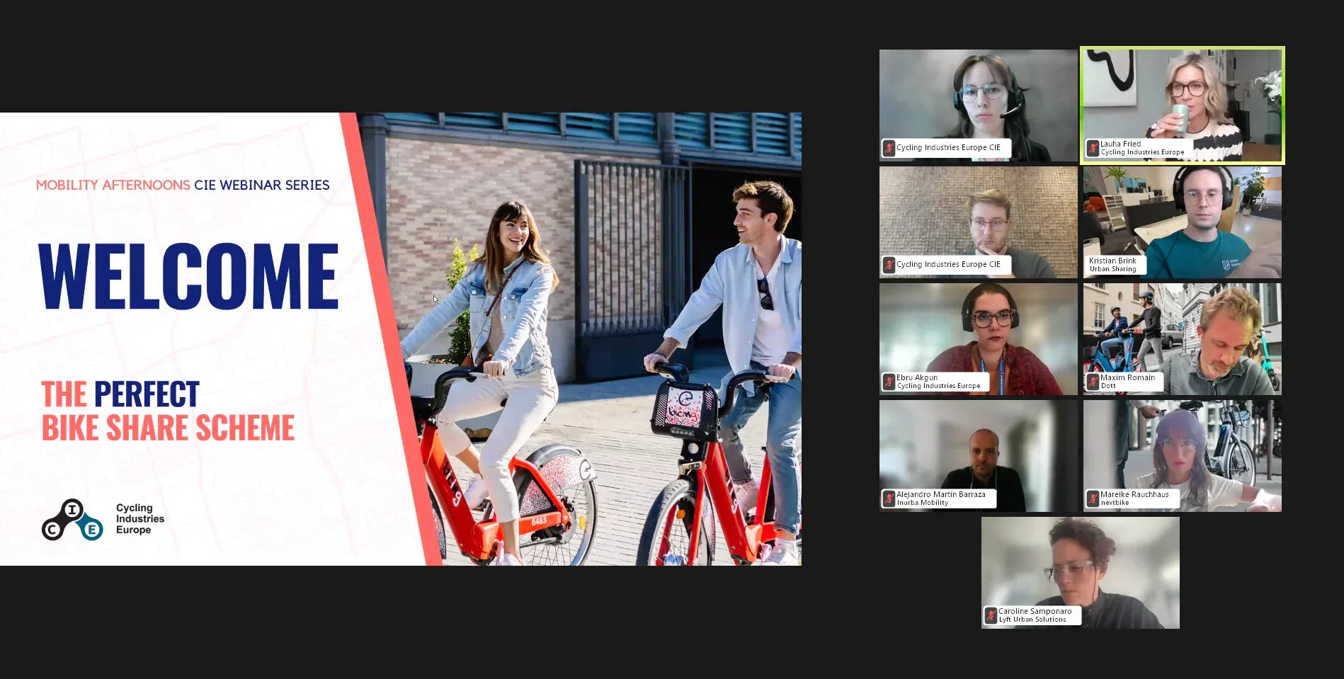 Webinar: The Perfect Bike Share Scheme