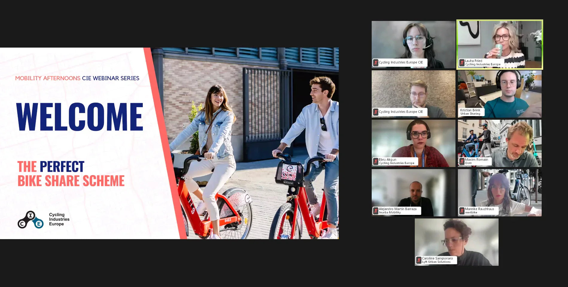 Webinar: The Perfect Bike Share Scheme