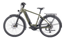 Load image into Gallery viewer, A product image of the BESV TR 1.1 electric bike, with the crossbar frame variant, taken from the left side. 
