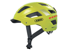 Load image into Gallery viewer, Yellow helmet with Abus logo on a white background
