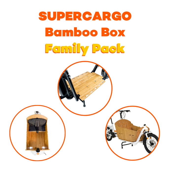 Yuba Supercargo Bamboo Box Family Pack