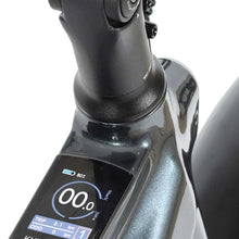 Load image into Gallery viewer, A close-up of the in-frame colour display on the Kuma M1 electric bike.
