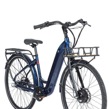 Load image into Gallery viewer, A product image of the Kuma S2 electric bike showing the front and right side of the bike against a white background. The frame colour is Navy Metallic.
