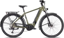 Load image into Gallery viewer, A product image of the BESV TR 1.1 electric bike, with the crossbar frame variant, taken from the right side. 
