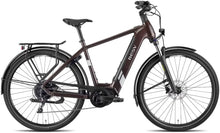 Load image into Gallery viewer, A product image of the BESV TR 1.3 electric bike, with the crossbar frame variant, taken from the right side. 
