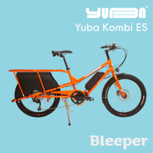 Load image into Gallery viewer, Yuba Kombi E5 Electric Longtail Cargo Bike
