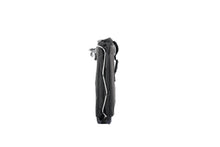 Load image into Gallery viewer, A product image showing the Yuba Eco Baguette bike bag in its folded down position, displaying a narrow profile. 
