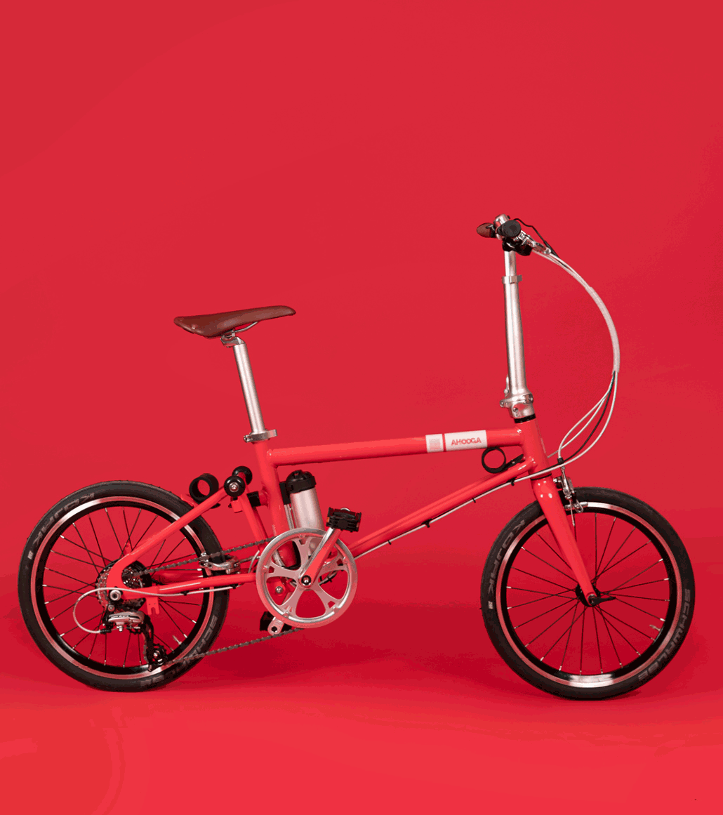 Ahooga folding deals bike