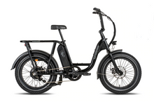 Load image into Gallery viewer, A product image of the Radrunner 2 electric longtail cargo bike from Rad Power Bikes, which is available to hire from LeaseBike. The photo shows the right side of the cargo bike.

