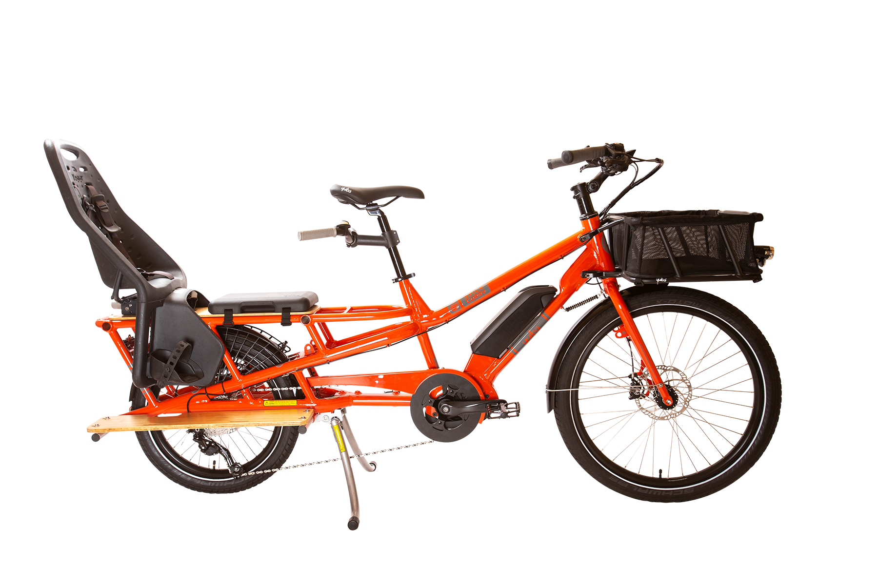 Yuba Spicy Curry electric longtail cargo bike