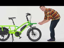 Load and play video in Gallery viewer, Yuba Fastrack electric longtail cargo bike
