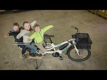Load and play video in Gallery viewer, Yuba Spicy Curry electric longtail cargo bike
